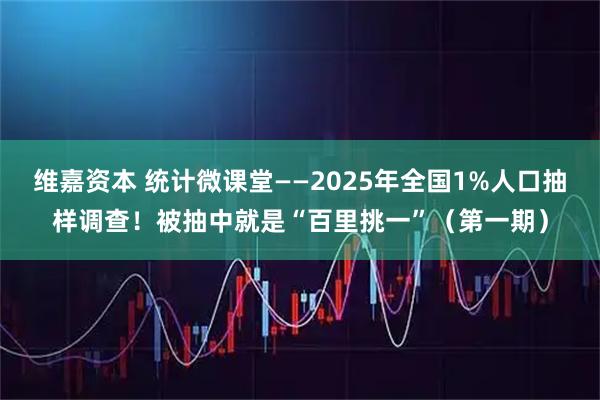 维嘉资本 统计微课堂——2025年全国1%人口抽样调查！被抽中就是“百里挑一”（第一期）